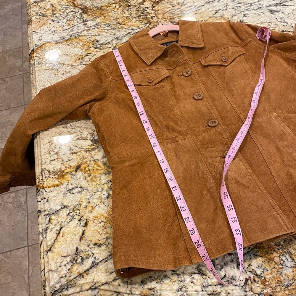 STATIC Leather Coat Jacket - Picture 10 of 13